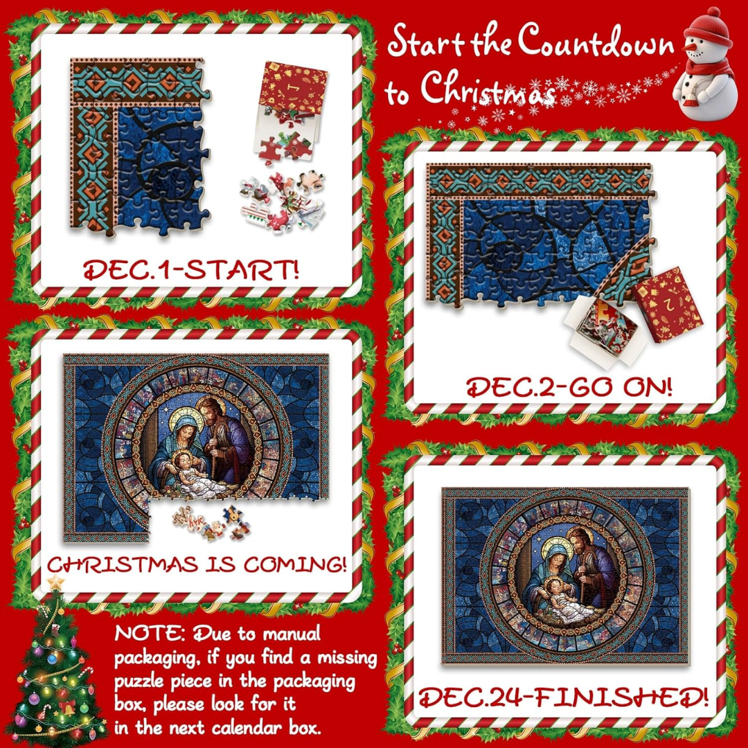 Holy Days Puzzle Advent Calendar